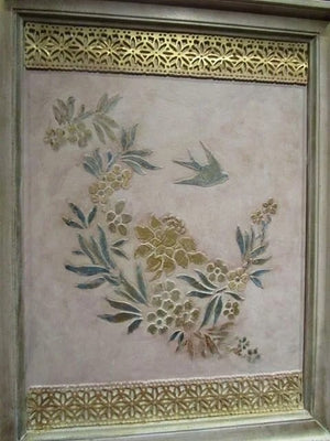 SWALLOW & FLOWERS SWALLOW & FLOWERS