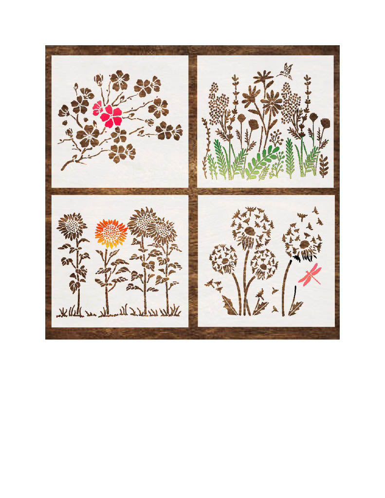 4 FLOWERS
