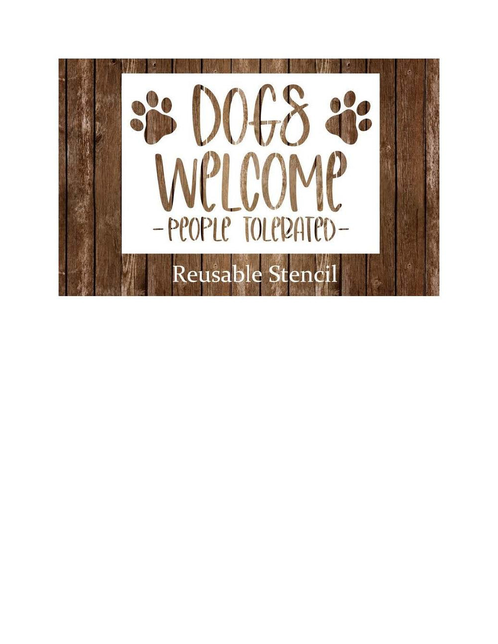 DOGS WELCOME