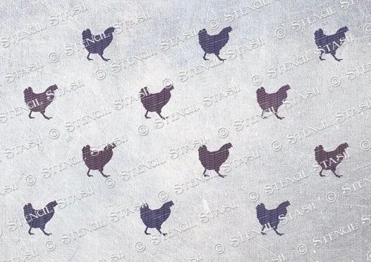 HEN REPEAT PATTERN